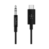 Belkin USB-C to 3.5mm Audio Cable for Smartphones 3ft (Black) — Being Shipped