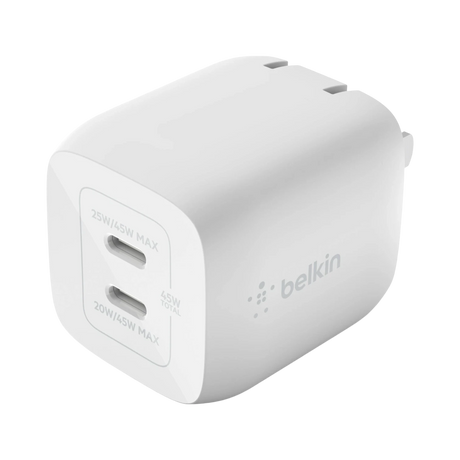 Belkin BoostCharge Pro 45W Dual USB-C GaN Wall Charger — Being Shipped