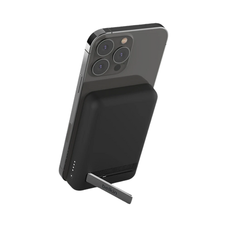 Belkin BoostCharge Magnetic Wireless Power Bank with Stand (Black) — Being Shipped