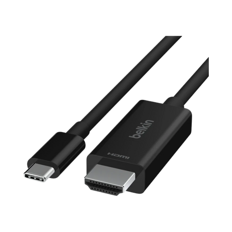 Belkin USB-C to HDMI 2.1 Cable 6.6' (Black) — Being Shipped