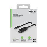Belkin USB-C to HDMI 2.1 Cable 6.6' (Black) — Being Shipped