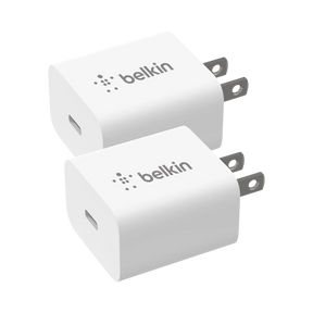 Belkin 20W USB-C PD Wall Charger 2-Pack (White) — Being Shipped