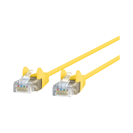 Belkin Slim CAT6 Gigabit Snagless Ethernet Cable 50ft (Yellow) — Being Shipped