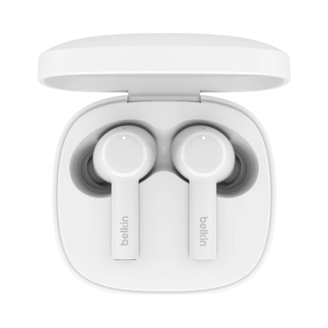 Belkin SoundForm Pulse Noise-Canceling Earbuds White — Being Shipped