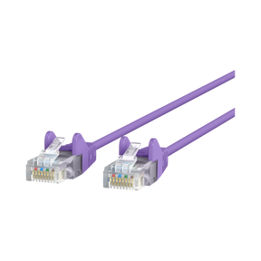 Belkin Slim Cat6 Snagless 1ft Ethernet Cable (Purple) — Being Shipped