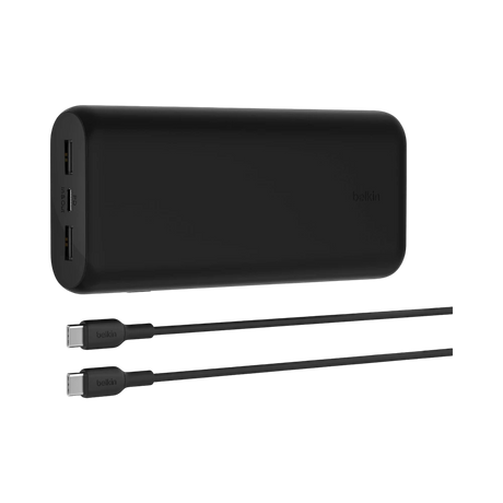 Belkin BoostCharge 3-Port 20,000mAh Power Bank with 20W PD — Being Shipped