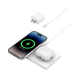 Belkin BoostCharge Pro 2-in-1 20W Wireless Charging Pad (White) — Being Shipped