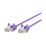Belkin Slim CAT6 Snagless Gigabit Ethernet Cable 25 ft (Purple) — Being Shipped