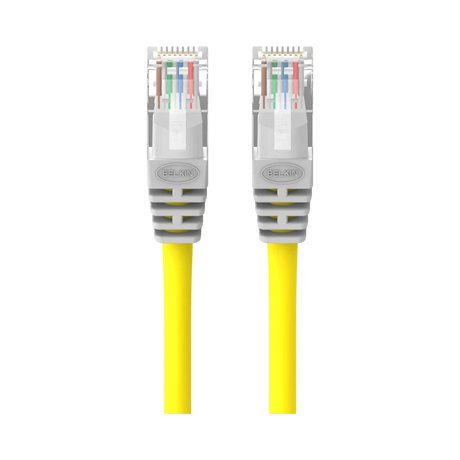 Belkin CAT5e Crossover Patch Cable 7ft (Yellow) — Being Shipped