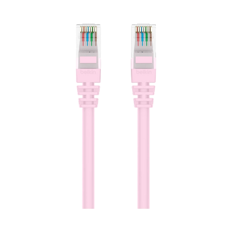 Belkin CAT5e Snagless Ethernet Patch Cable (Pink) — Being Shipped