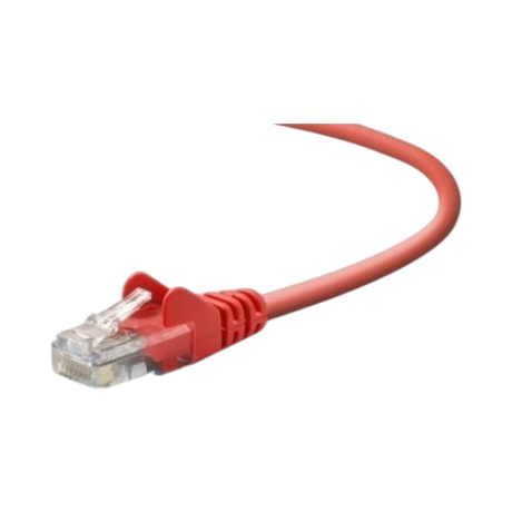 Belkin Cat5e Shielded Patch Cable RJ45M 25ft (Red) — Being Shipped