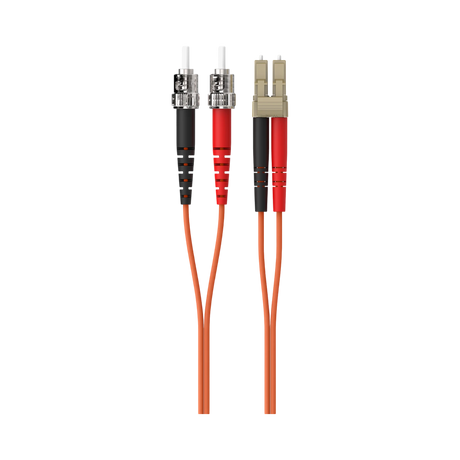 Belkin Multimode Duplex Fiber Patch Cable with ST-LC Connectors — Being Shipped