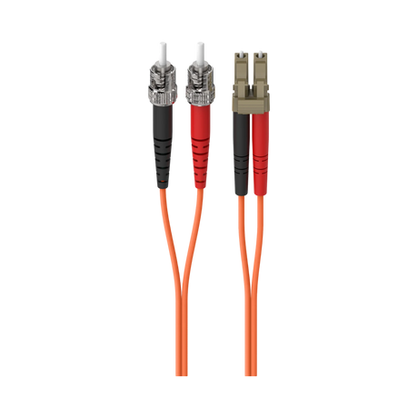 Belkin Multimode Duplex Fiber Patch Cable with ST-LC Connectors — Being Shipped