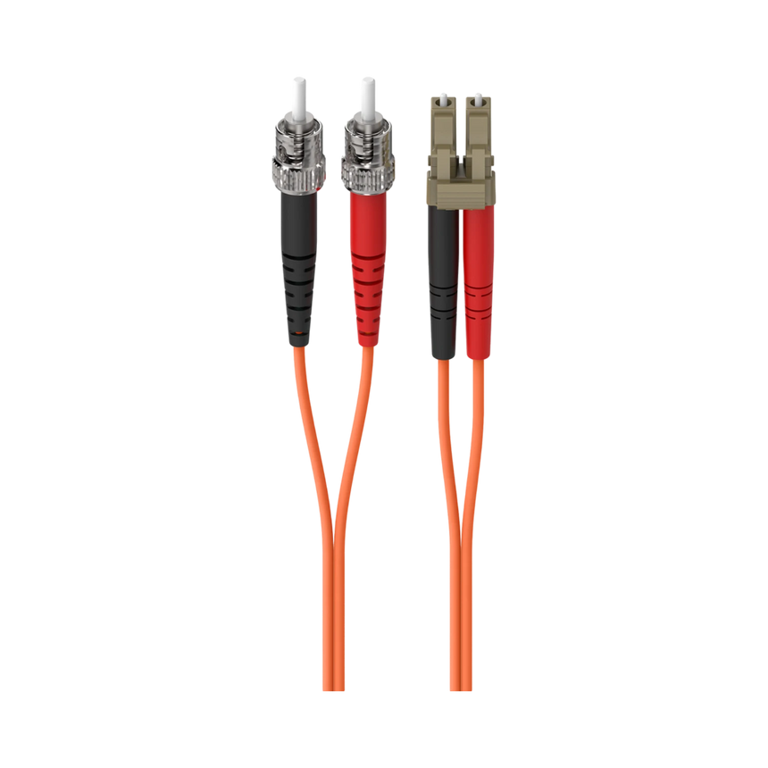 Belkin Multimode Duplex Fiber Patch Cable with ST-LC Connectors — Being Shipped