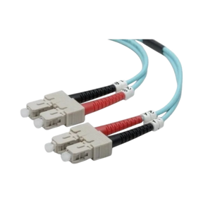 Belkin 30m 10 Gig Fiber Patch Cable SC to SC (Aqua) — Being Shipped