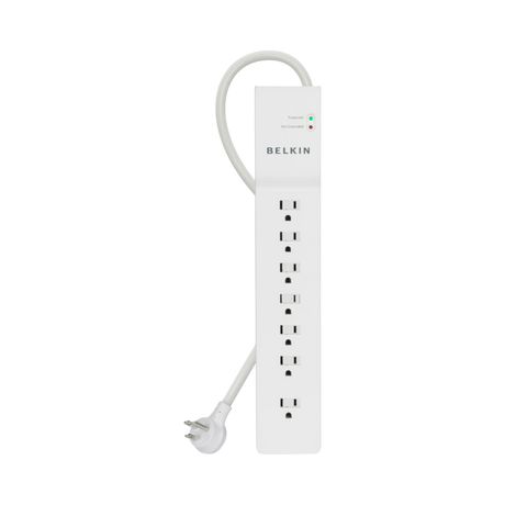 Belkin 7-Outlet Commercial Surge Protector 7' Cord — Being Shipped