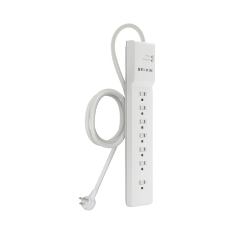 Belkin 7-Outlet Commercial Surge Protector 7' Cord — Being Shipped