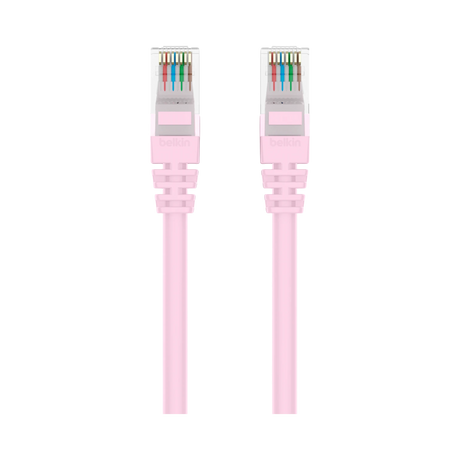 Belkin 2ft Cat. 5E UTP Patch Cable (Pink) — Being Shipped
