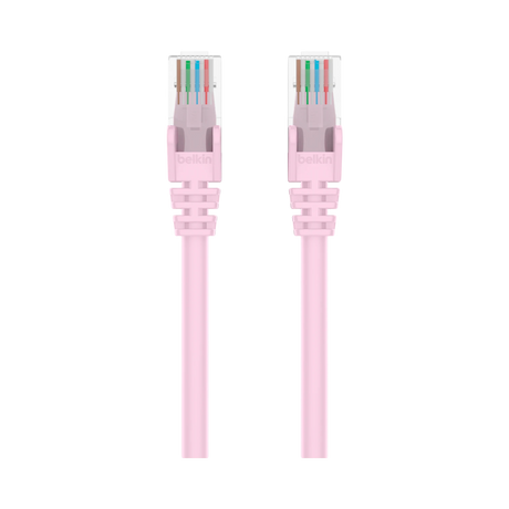 Belkin 2ft Cat. 5E UTP Patch Cable (Pink) — Being Shipped