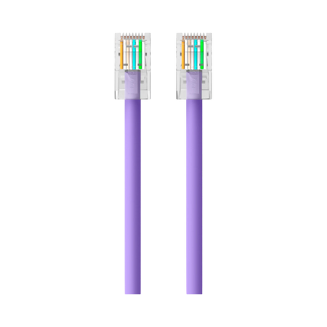 Belkin 12ft Cat5E Patch Cable (Purple) — Being Shipped