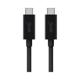 Belkin USB 3.1 Gen 2 Type-C to Type-C Charging Cable 3.3 ft (Black) — Being Shipped