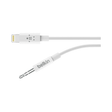 Belkin 3.5mm Audio to Lightning Cable 6ft (White) — Being Shipped