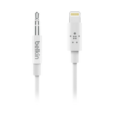 Belkin 3.5mm Audio to Lightning Cable 6ft (White) — Being Shipped