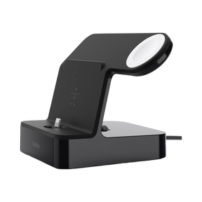 Belkin PowerHouse 2-in-1 Charging Dock for iPhone & Apple Watch (Black) — Being Shipped