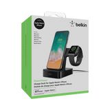 Belkin PowerHouse 2-in-1 Charging Dock for iPhone & Apple Watch (Black) — Being Shipped