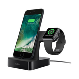 Belkin PowerHouse 2-in-1 Charging Dock for iPhone & Apple Watch (Black) — Being Shipped