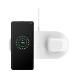 Belkin BOOST CHARGE Dual 10W Wireless Charging Pad (White) — Being Shipped