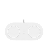 Belkin BOOST CHARGE Dual 10W Wireless Charging Pad (White) — Being Shipped