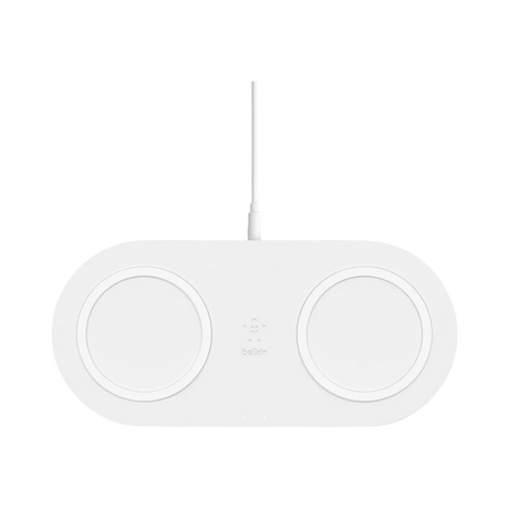 Belkin BOOST CHARGE Dual 10W Wireless Charging Pad (White) — Being Shipped