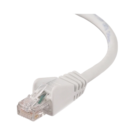Belkin Cat 6 Premium Snagless Patch Cable 7ft (White) — Being Shipped