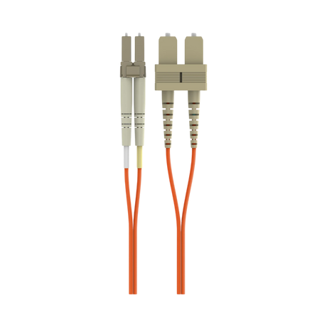 Belkin OM2 Duplex Fiber Optic LC/SC Cable 3M — Being Shipped