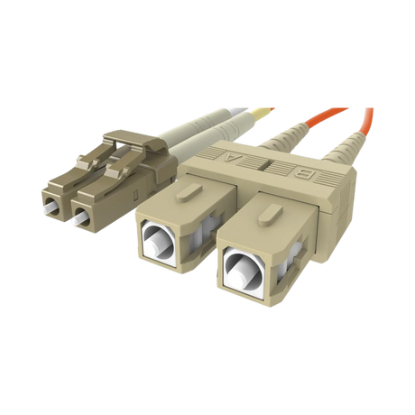 Belkin OM2 Duplex Fiber Optic LC/SC Cable 3M — Being Shipped