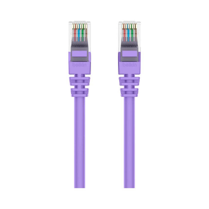 Belkin Cat6 Snagless Patch Cable 25ft (Purple) — Being Shipped