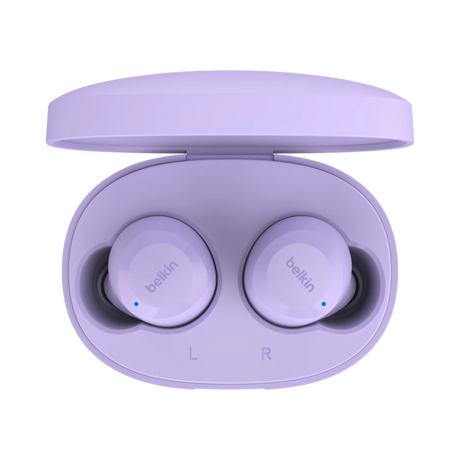 Belkin SoundForm Bolt True Wireless Earbuds (Lavender) — Being Shipped