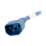 C2G 8ft Power Cord 14AWG IEC320C14 to IEC320C13 (Blue) — Being Shipped