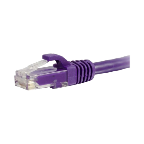 C2G 25ft Cat6 Snagless Unshielded Ethernet Patch Cable (Purple) — Being Shipped