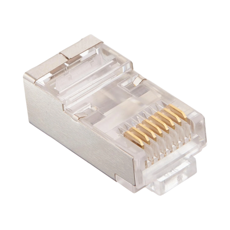 C2G RJ45 Shielded Cat5e Modular Plug with Load Bar (10-Pack) — Being Shipped
