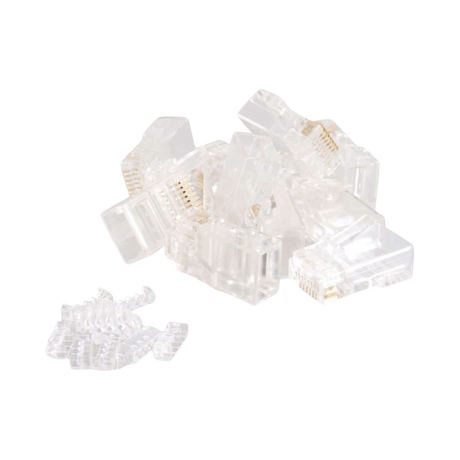 C2G RJ45 Cat5E Modular Plug with Load Bar for Round Cable — Being Shipped