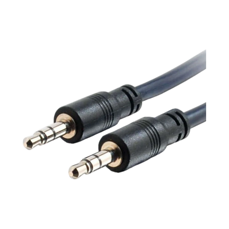 C2G 25ft 3.5mm Stereo Audio Cable with Low-Profile Connectors — Being Shipped