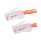 C2G 7ft Cat5e Network Crossover Patch Cable (Orange) — Being Shipped