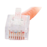 C2G 7ft Cat5e Network Crossover Patch Cable (Orange) — Being Shipped