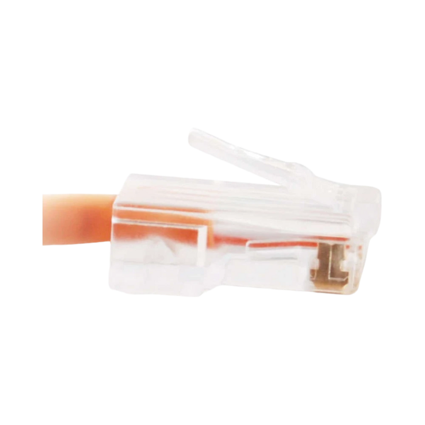 C2G 7ft Cat5e Network Crossover Patch Cable (Orange) — Being Shipped