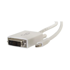 C2G 10ft Mini DisplayPort to DVI-D Adapter Cable (White) — Being Shipped