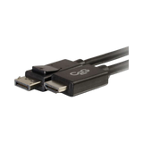 C2G 10ft DisplayPort to HDMI Adapter Cable (Black) — Being Shipped
