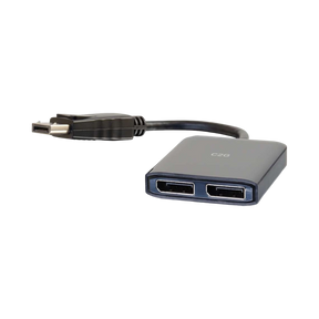 C2G DisplayPort 1.2 to Dual DisplayPort MST Hub 4K — Being Shipped