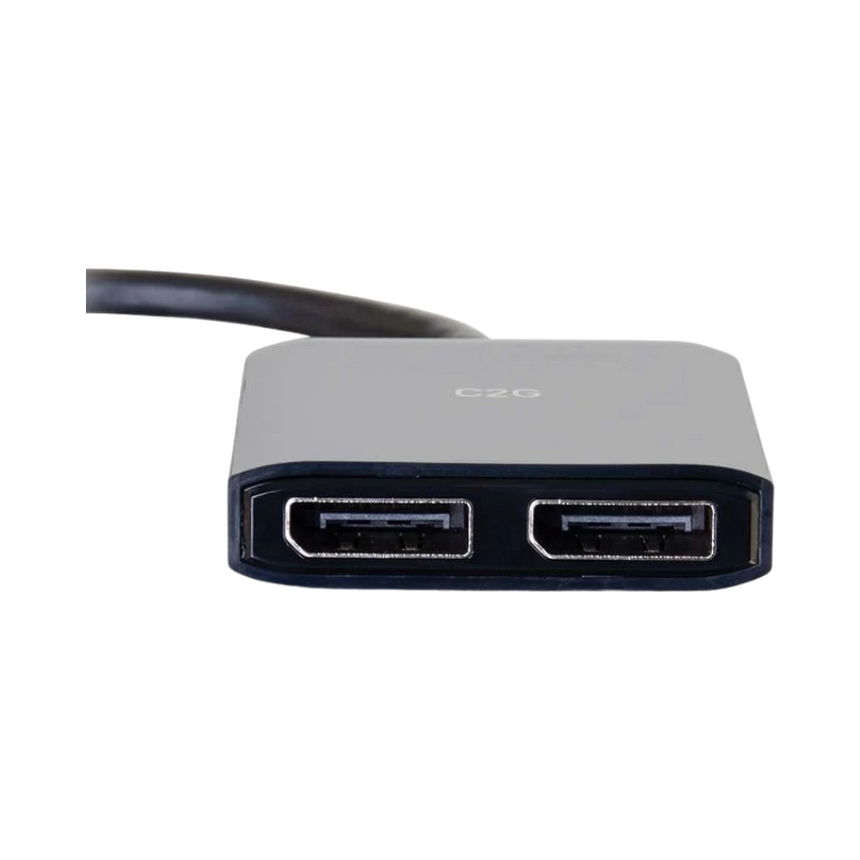 C2G DisplayPort 1.2 to Dual DisplayPort MST Hub 4K — Being Shipped